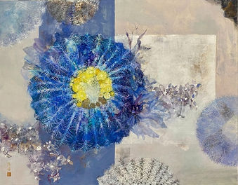 水野淳子 日本画展ー棘と花ー