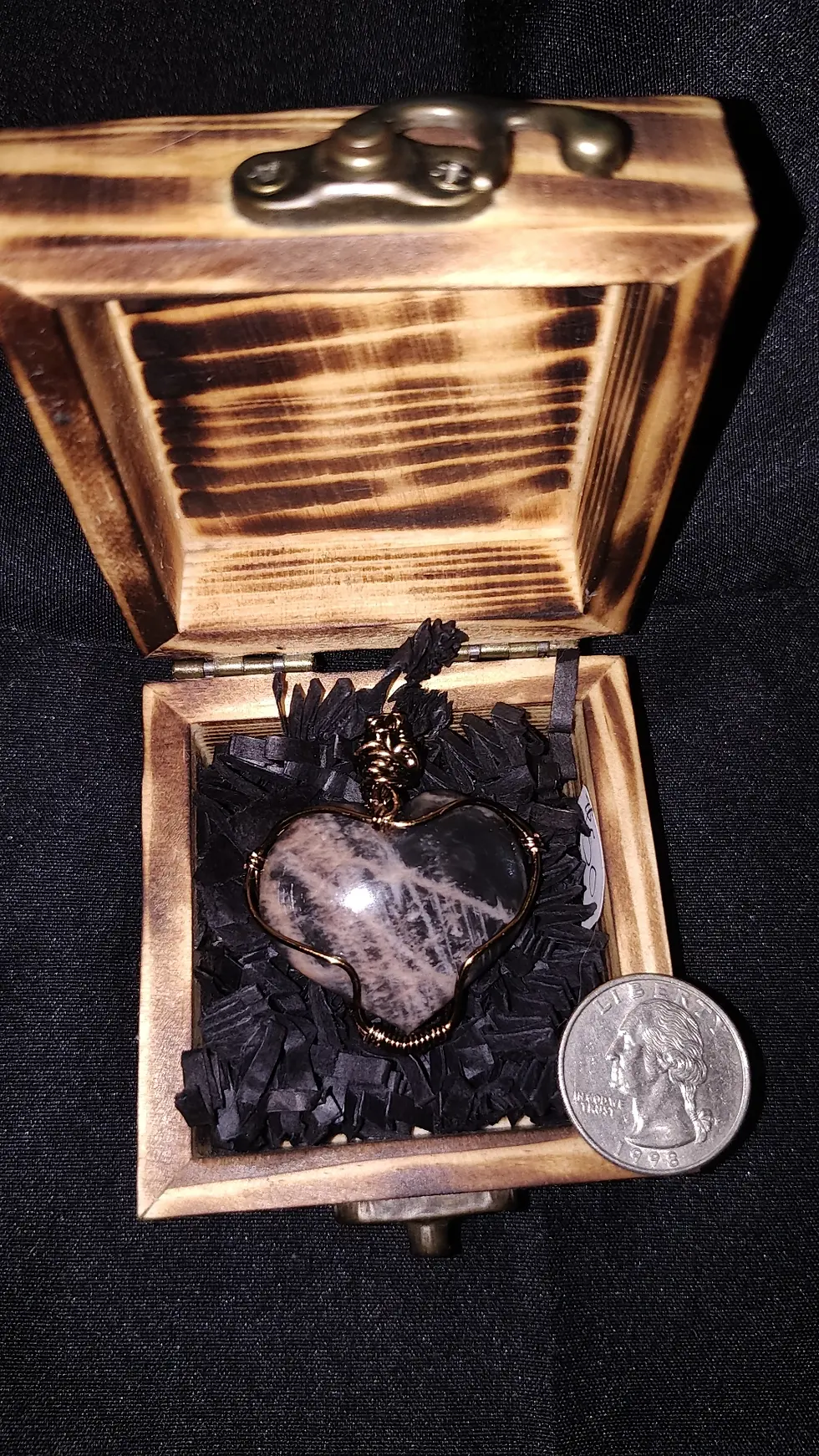 Thumbnail: Black Moonstone Wire Wrap 