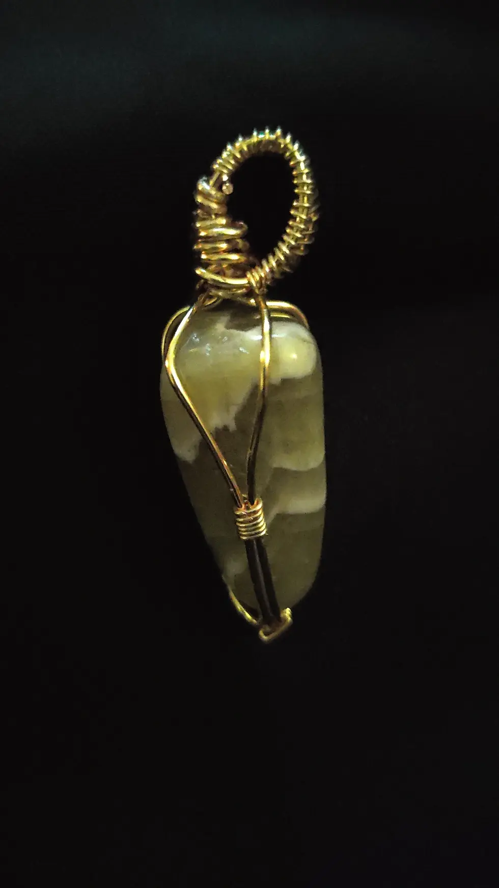 Thumbnail: Prasiolite Wire Wrap