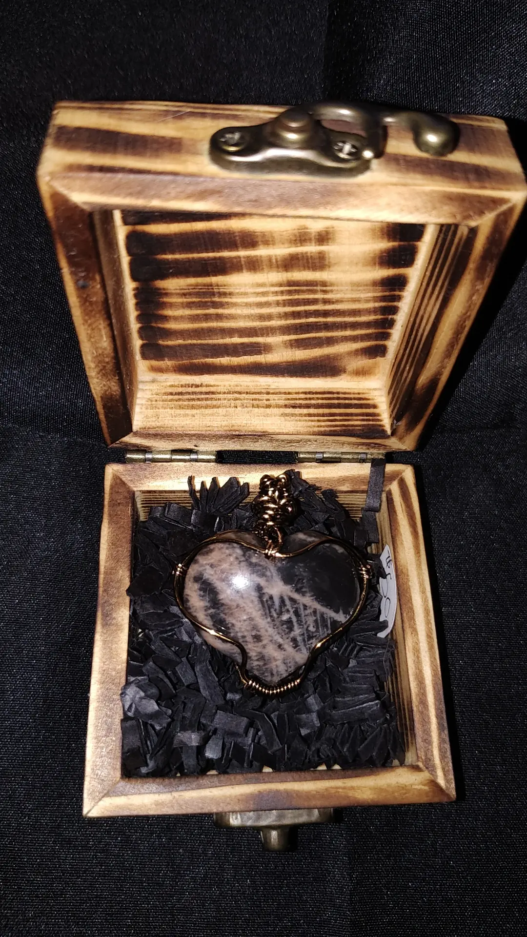 Black Moonstone Wire Wrap 