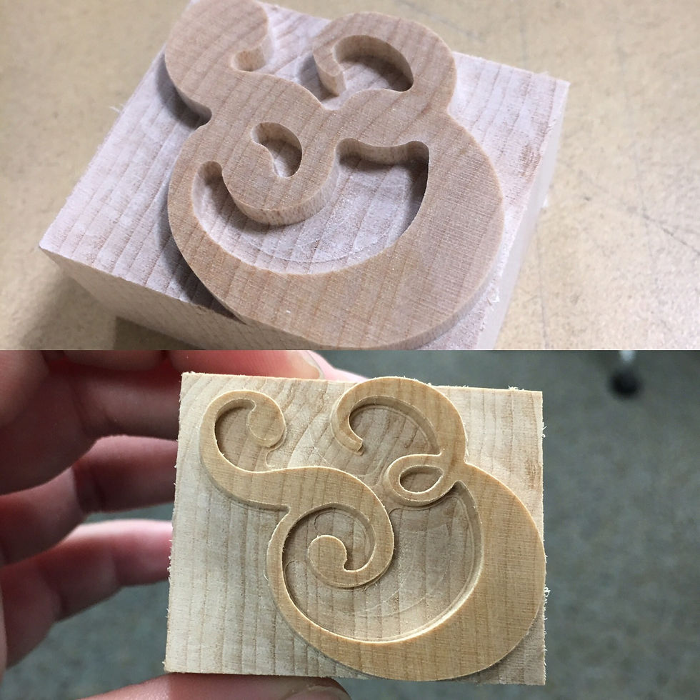 Carved Ampersand