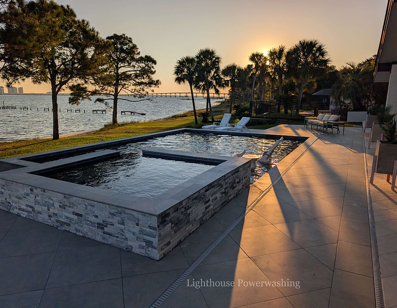 Paver sealing and soft washing Navarre