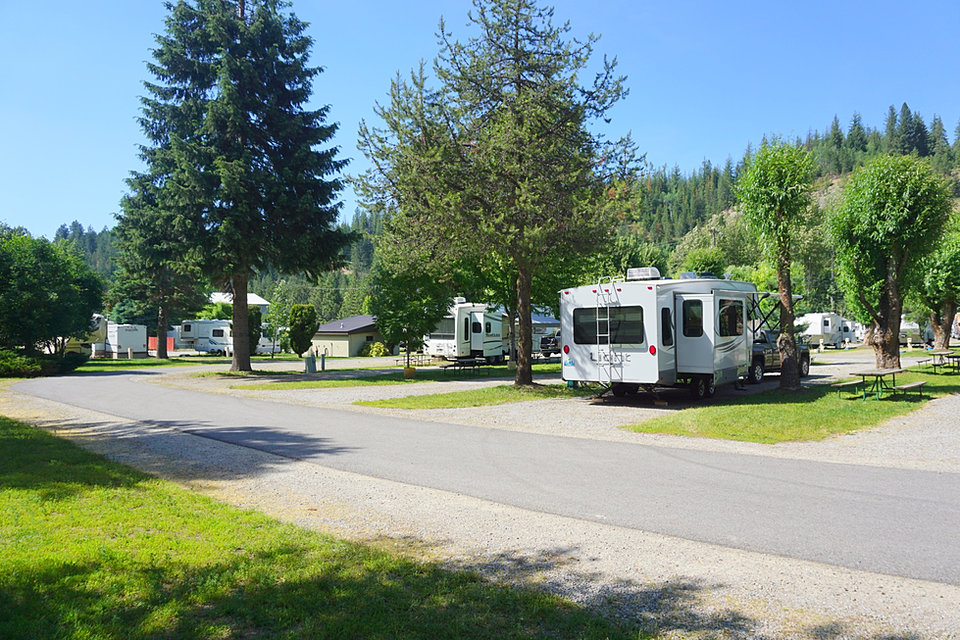 Blue Anchor RV Park and Campground Osburn Idaho