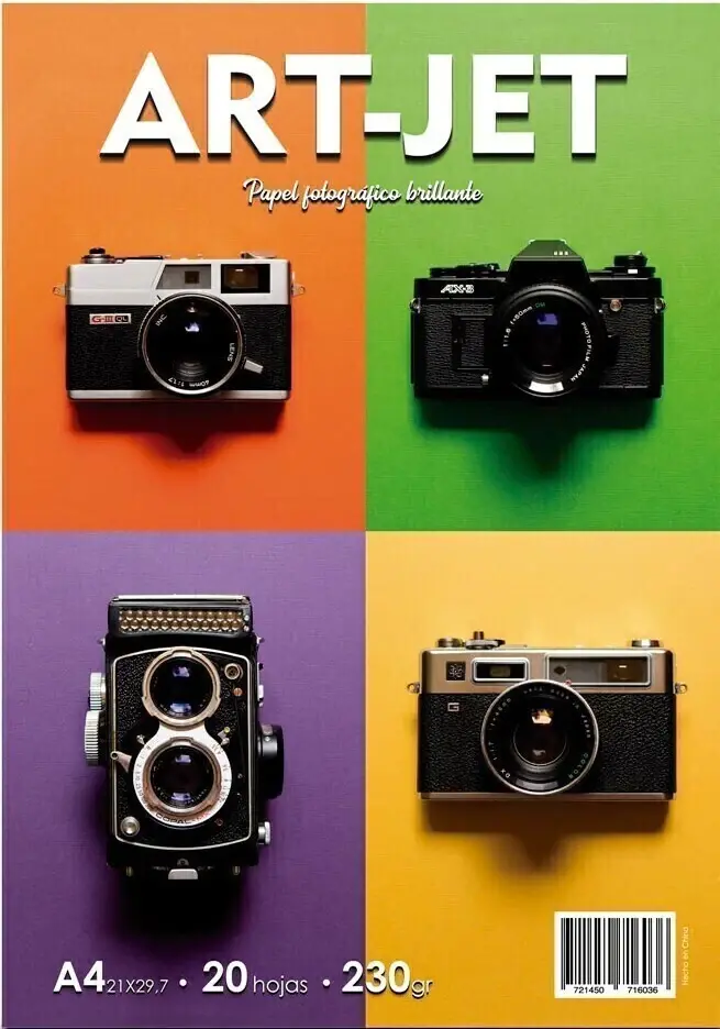 Fotografico 230 grs brillante x 20 hojas