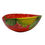 Thumbnail: Painted lemon red bowl 30 cm