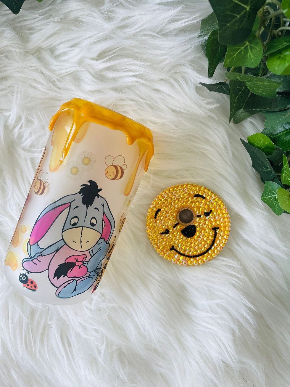 Thumbnail: Honey Bee Glass Cup