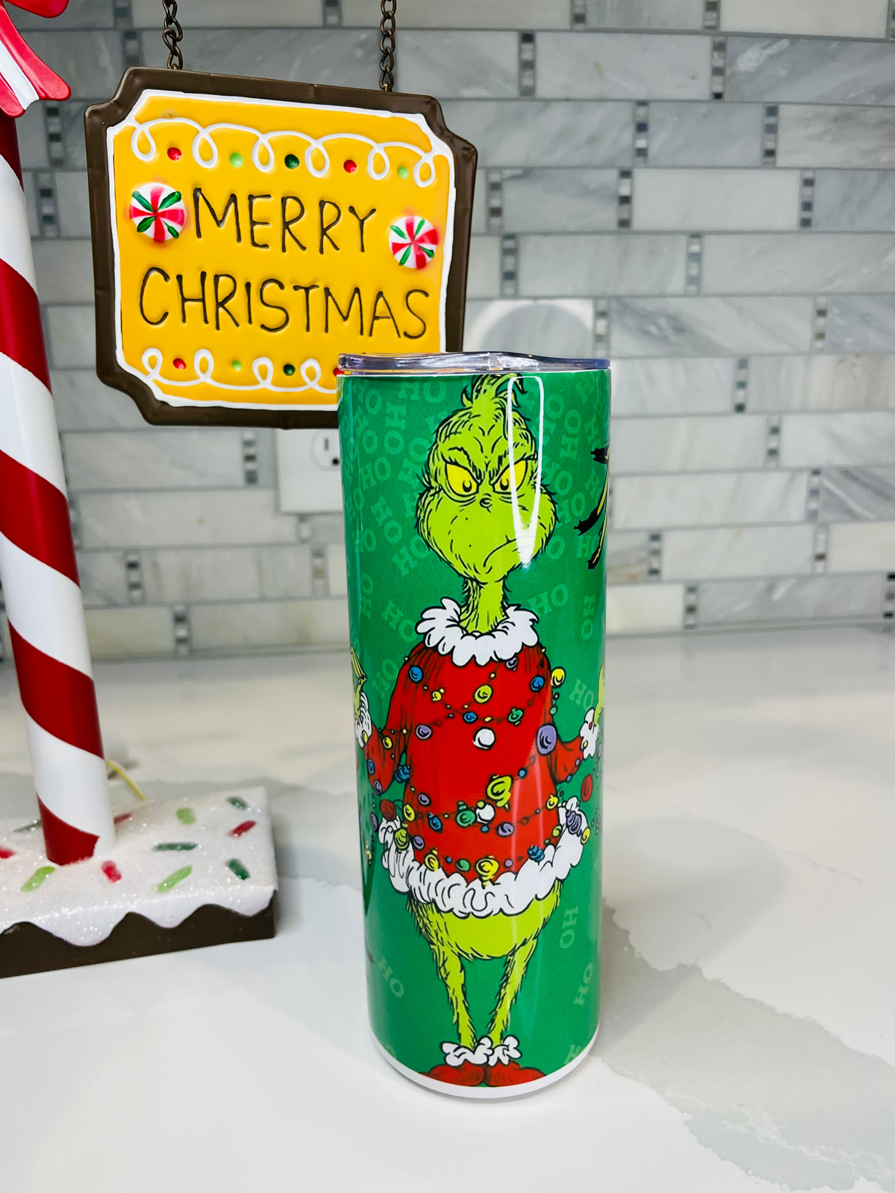 Seuss Grinch Tumbler