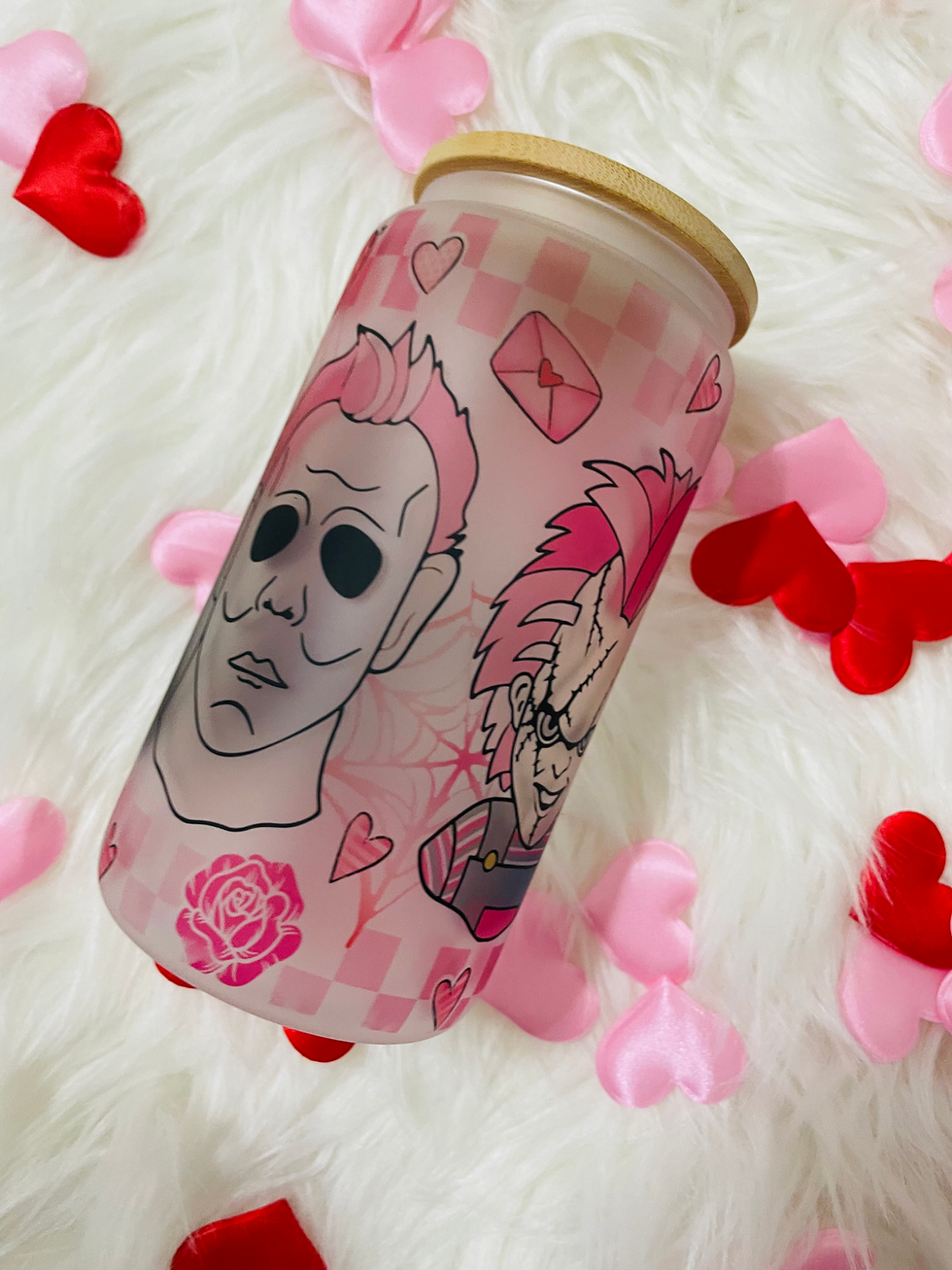 Thumbnail: Horror Fan Frosted Glass Cup