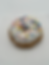 White Sprinkle Cake Donut