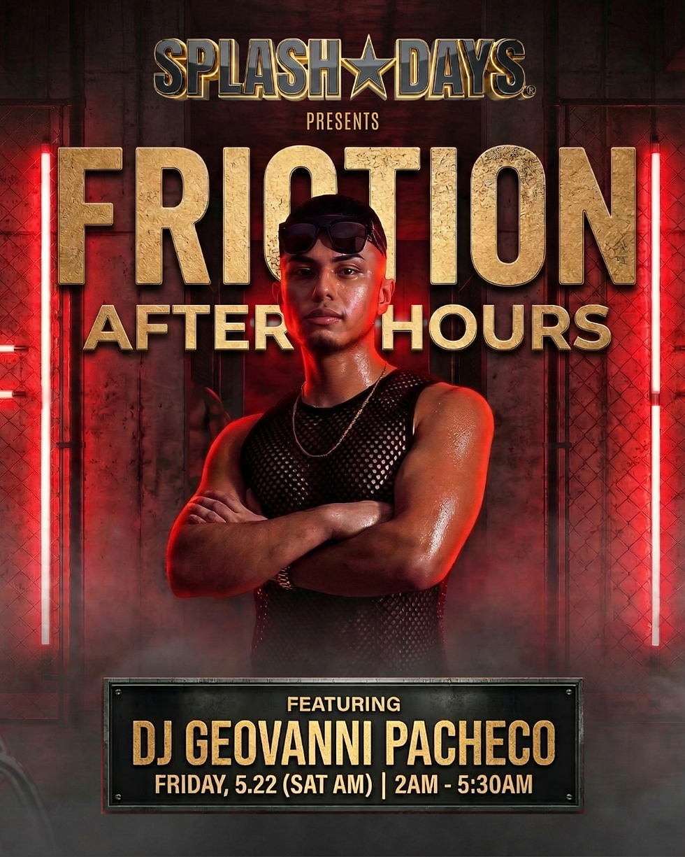 FRI (SAT 2AM) - FRICTION AFTER HOURS 
