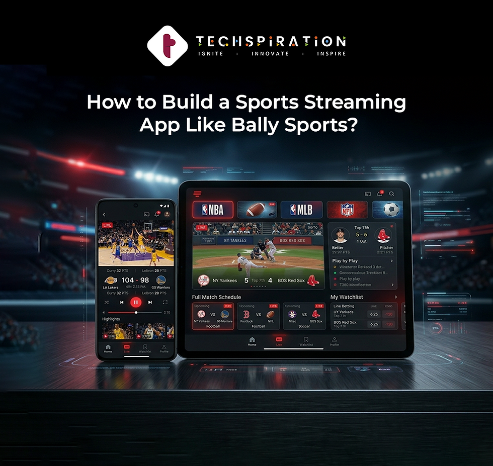 How to Build a Sports Streaming App Like Bally Sports?