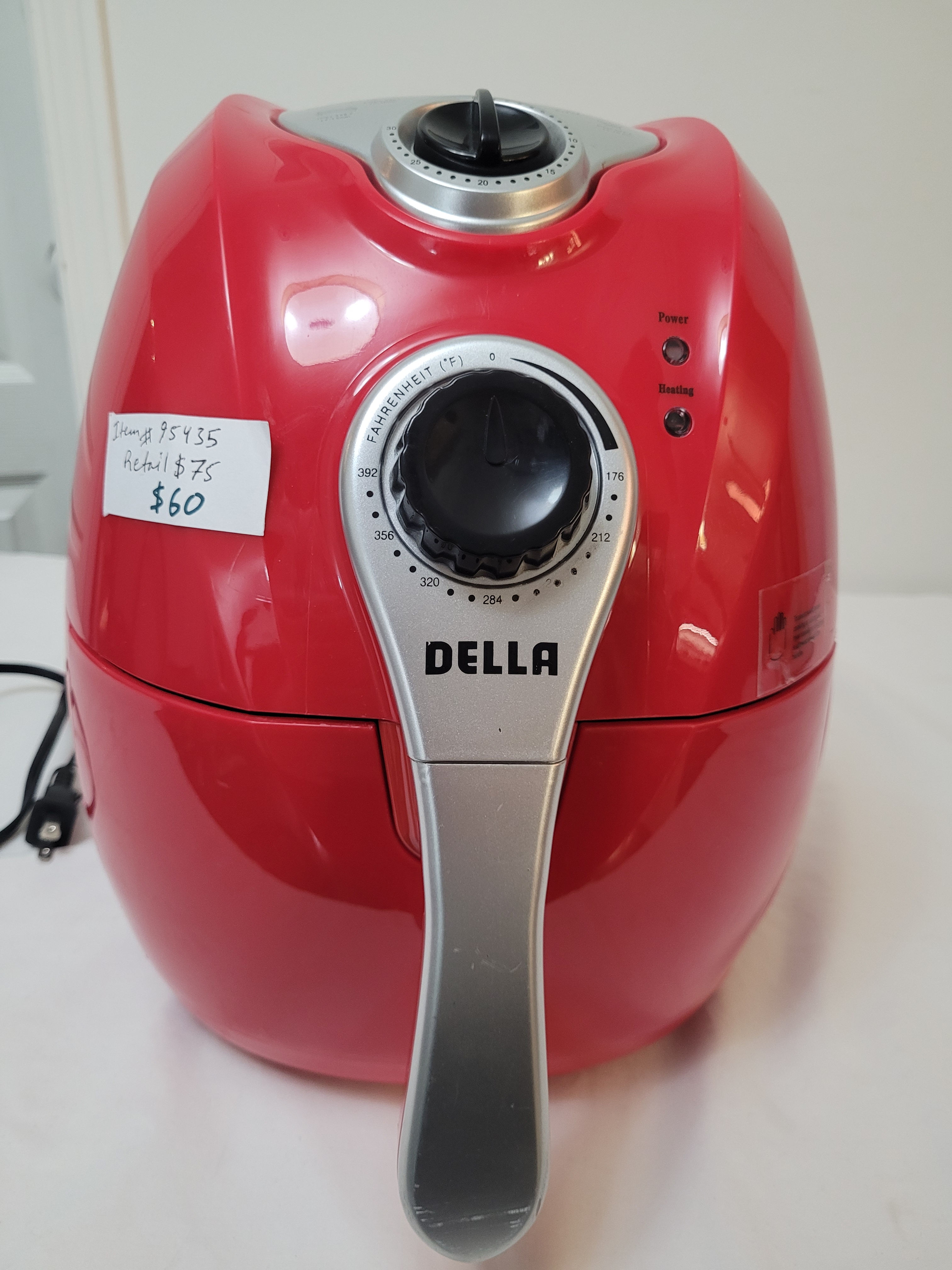 Red Electric Air Fryer