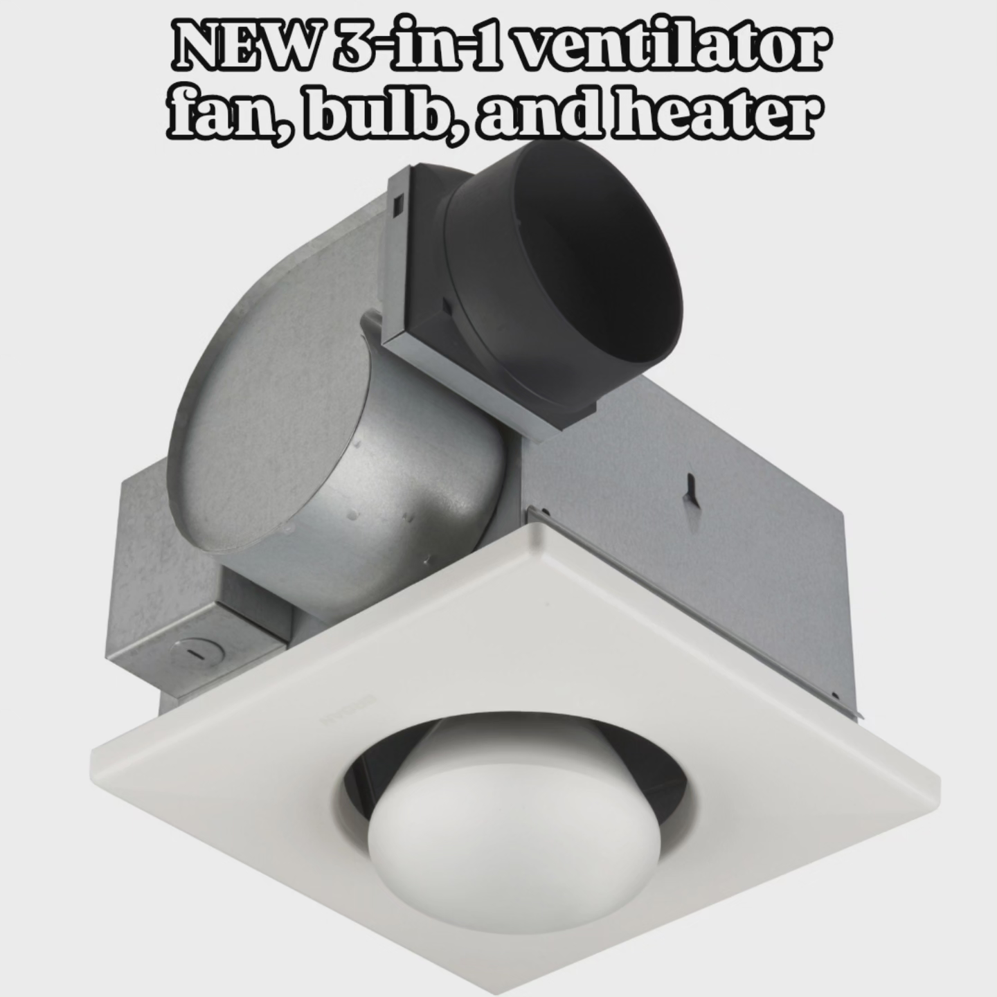 NuTone One-Bulb Heater/Ventilation Fan