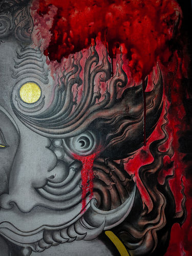 Buddha Rahu #Process02