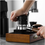 Thumbnail: MHW-3BOMBER Memory Series Slow Rebound Coffee Tamper Black Ripple