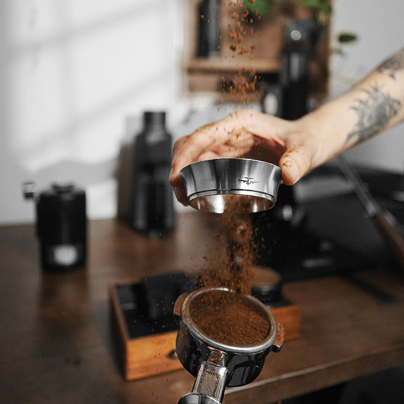 Thumbnail: MHW-3BOMBER Stainless Steel Coffee Dosing Funnel