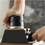 Thumbnail: MHW-3BOMBER Memory Series Slow Rebound Coffee Tamper Black Ripple