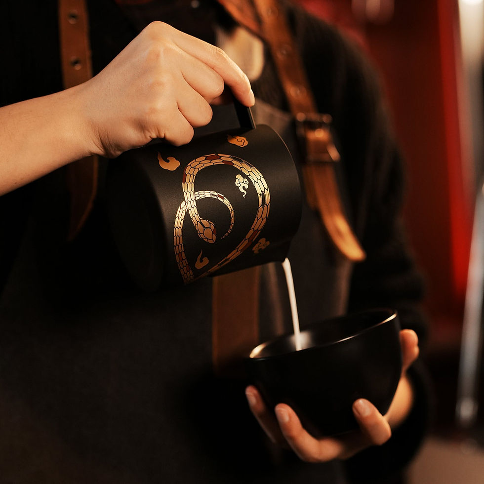 Thumbnail: MHW-3BOMBER Year of The Snake Limited Edition Latte Art Milk Pitcher 600ml