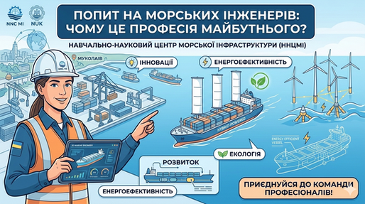 Попит на морських інженерів