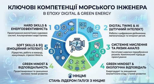 Ключові компетенції морського інженера