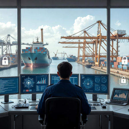Кібербезпека морських портів і SCADA-систем