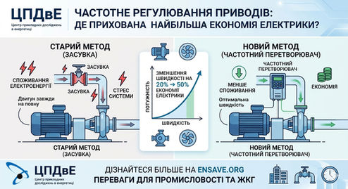 Частотне регулювання приводів: де прихована найбільша економія електрики.