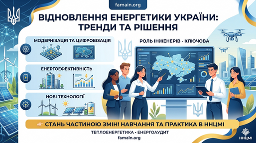 Відновлення енергетики України – тренди та рішення