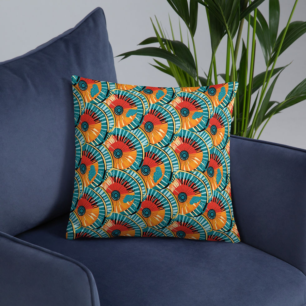 Thumbnail: AFRICAN SUN | MARJABI Basic Pillow Cover