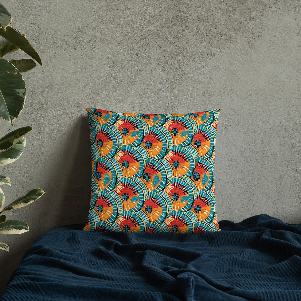 Thumbnail: AFRICAN SUN | MARJABI Basic Pillow Cover