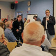 Town Hall Crowd Clapping for Compassion