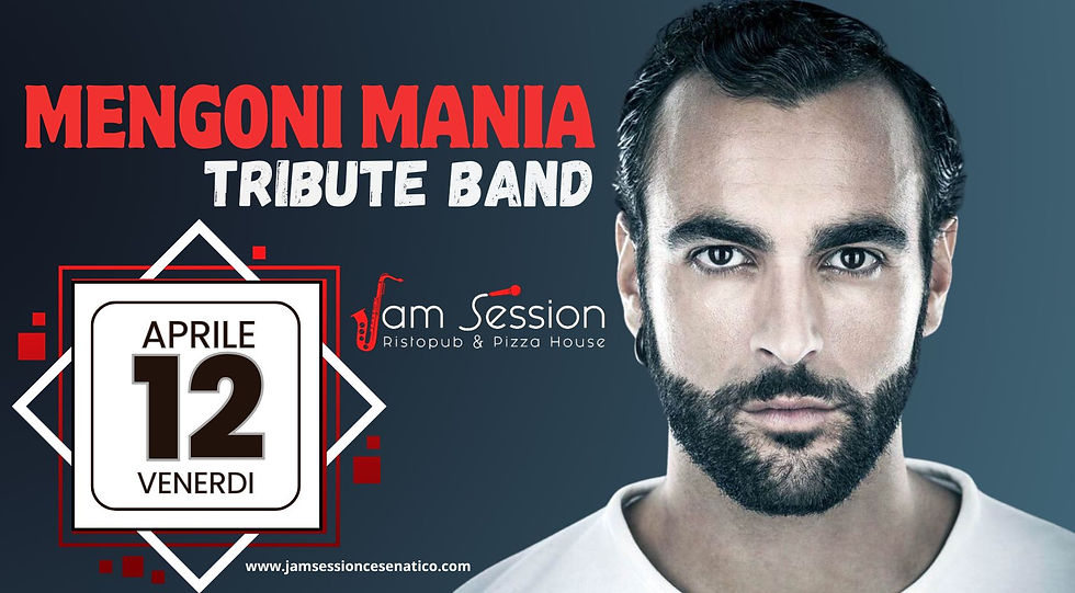 VENERDI 12 APRILE 𝐌𝐀𝐑𝐂𝐎 𝐌𝐄𝐍𝐆𝐎𝐍𝐈 𝐓𝐑𝐈𝐁𝐔𝐓𝐄 𝐁𝐀𝐍𝐃