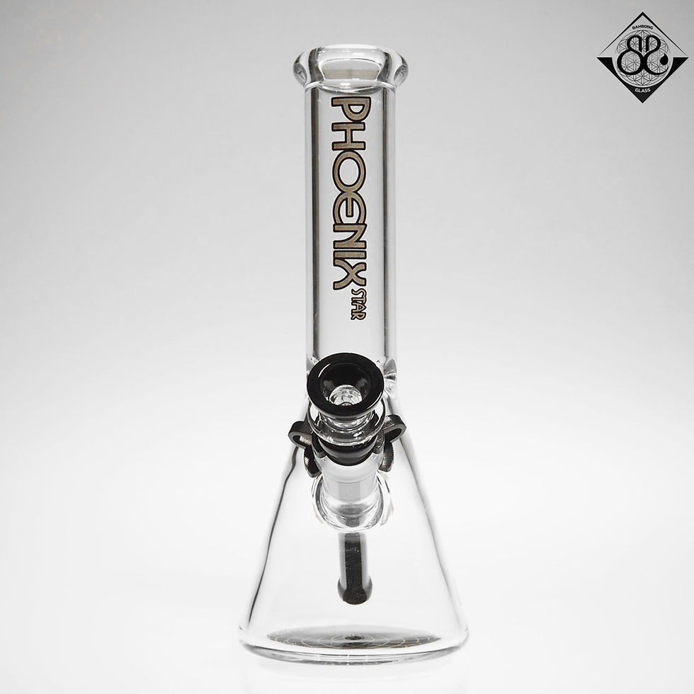 Thumbnail: บ้องแก้ว | 10Inches Phoenix Star Glass Beaker