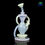 ภาพขนาดย่อ: Sabai Glass 2025 | 9Inches Cotton Candy Double uptake Recycler