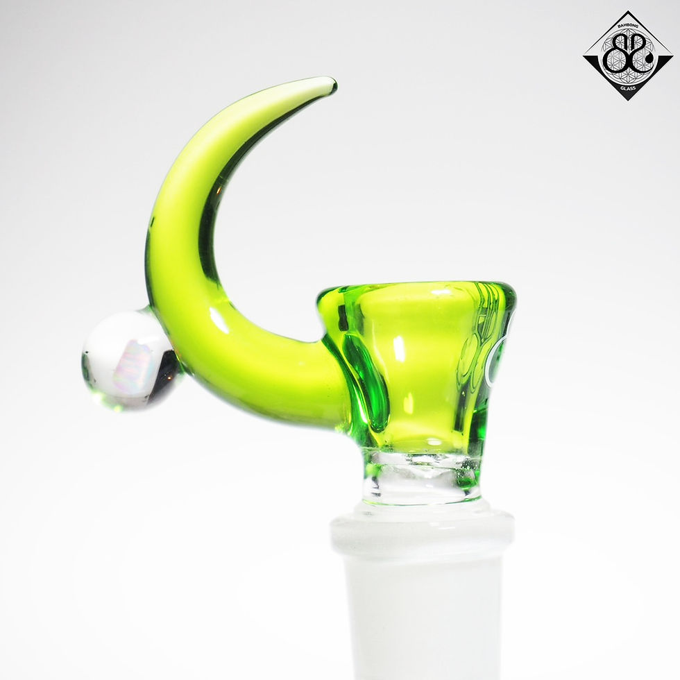 ภาพขนาดย่อ: บ้องแก้ว | 18Inches Blue&Green Straight Bong