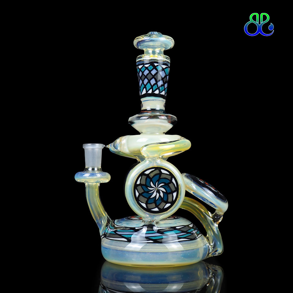 ภาพขนาดย่อ: Sabai Glass | Fillachello with silver fume Recycler Rig