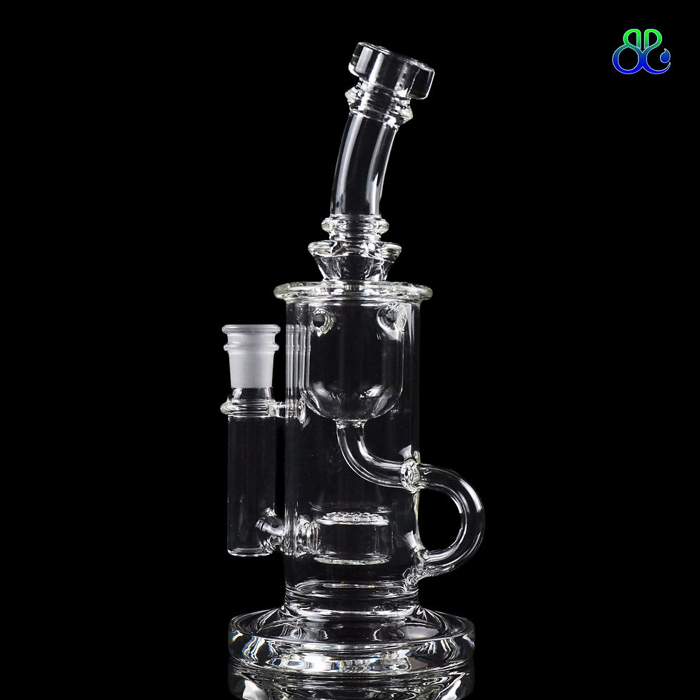 ภาพขนาดย่อ: บ้องแก้ว | 9Inches Transparent Klein Recycler Rig