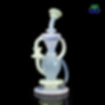 Thumbnail: Sabai Glass | 9Inches Cotton Candy Double uptake Recycler