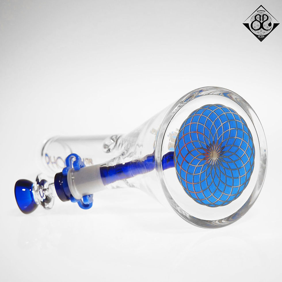 Thumbnail: บ้องแก้ว | 10Inches Phoenix Star Glass Beaker