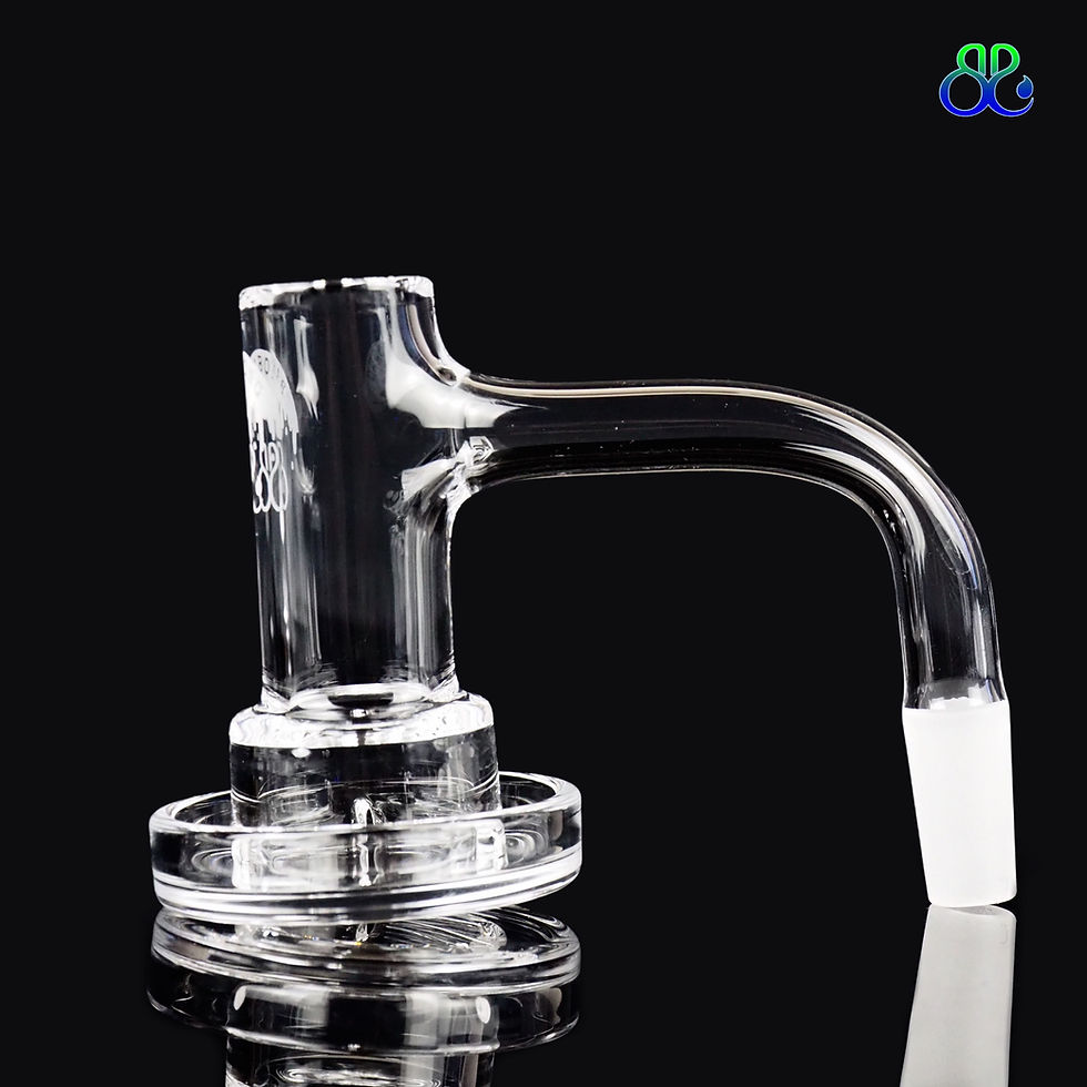 Thumbnail: 10mm or 14mm Quartz Full-Weld Chamber Slurper