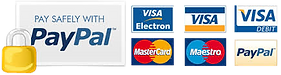 Paypal payments accepted