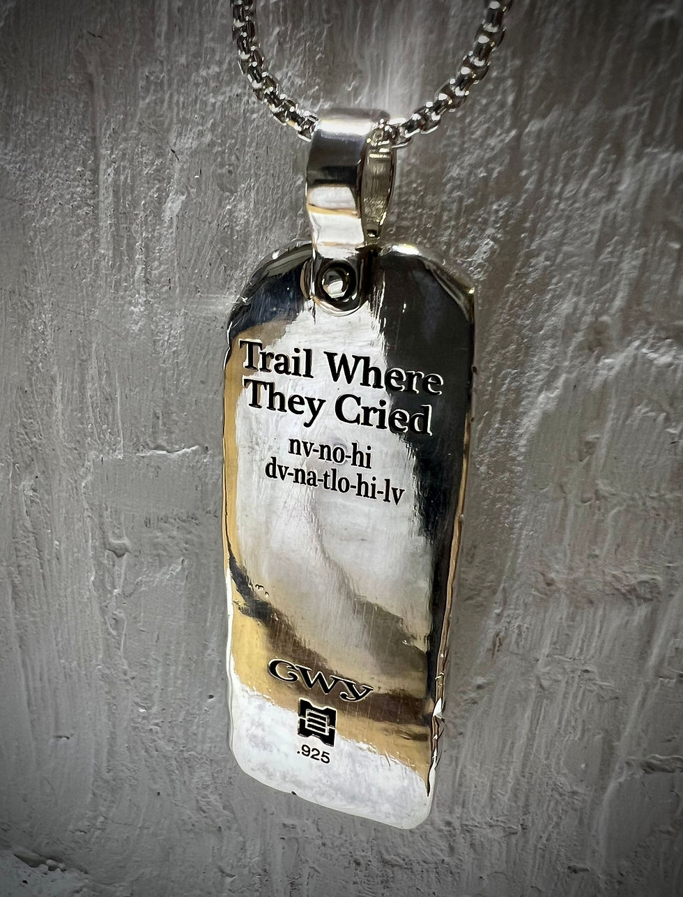 Thumbnail: Trail Where They Cried Pendant