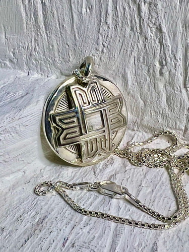 Muscogee ID Citizen Pendant | Cherokee Silver Arts