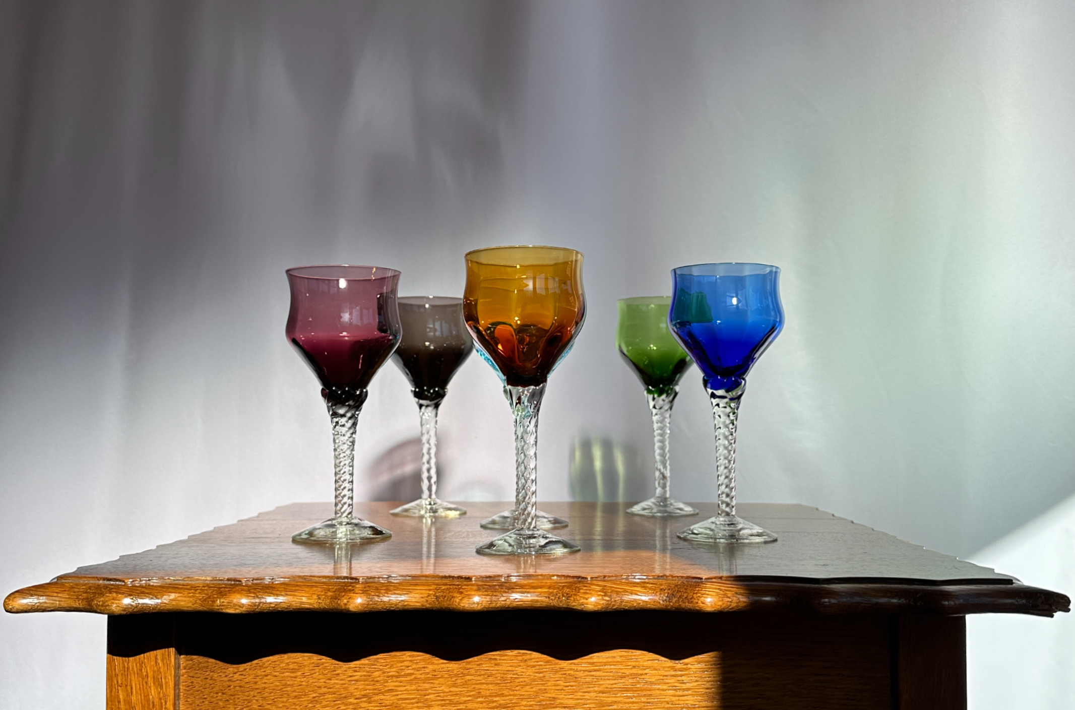 Italian Empoli Wine Glasses