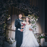 Big Day 婚禮攝影 全日 Max Tang Photography婚紗相作品參考 新人婚紗相 台上合照 