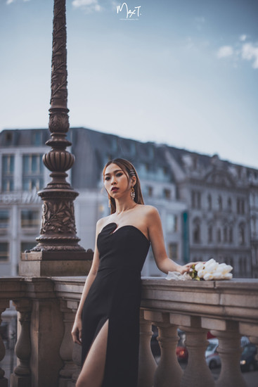 Pre Wedding 海外oversea 婚紗相攝影 Max Tang Photography 婚紗作品 新娘歐洲布拉格 黑色婚紗造型照 