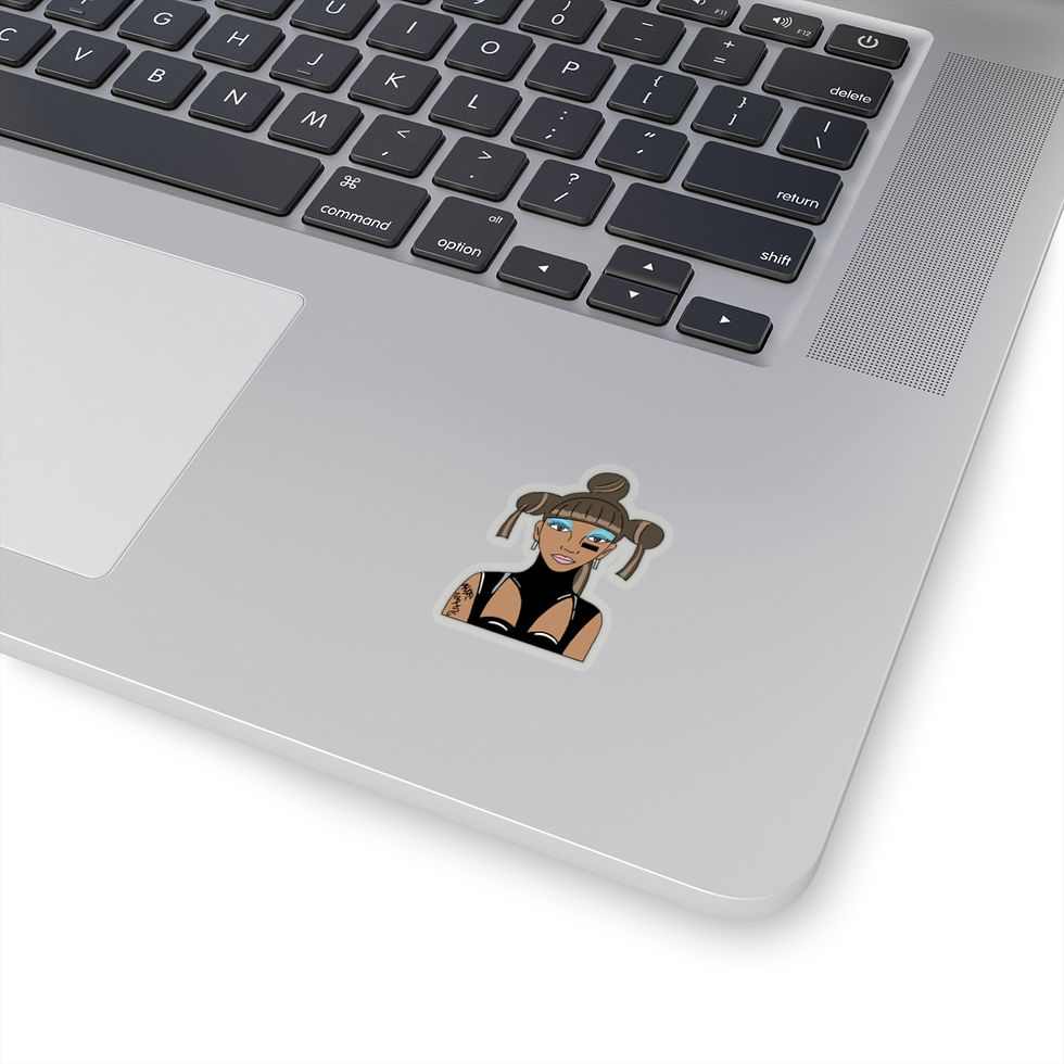Thumbnail: Left Eye from TLC kiss-cut sticker