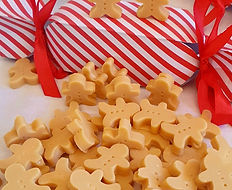 Gingerbread men wax melt christmas cracker