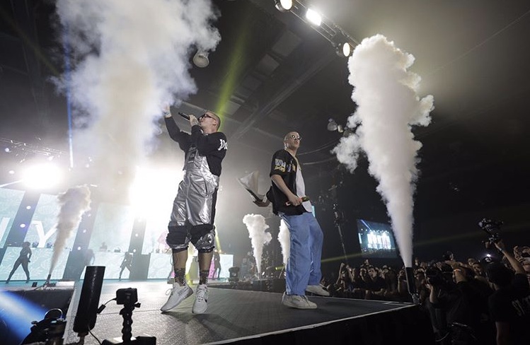 In August 2019, J Balvin and Bad Bunny headlined the Uforia Latino Mix Live concert series to raise money for victims of the shootings in Dayton, Ohio, and El Paso, Texas. The concert series consisted of two performances in Texas, one in Dallas and one in Houston. 