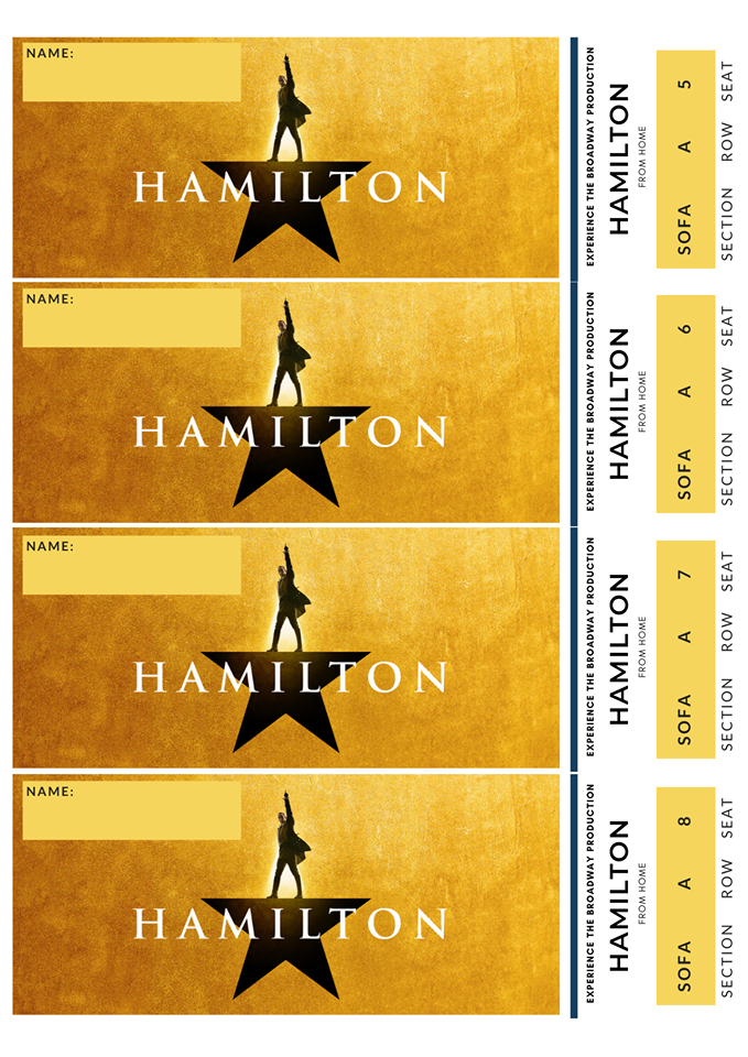  Printable Template Free Hamilton Tickets Printable Templates