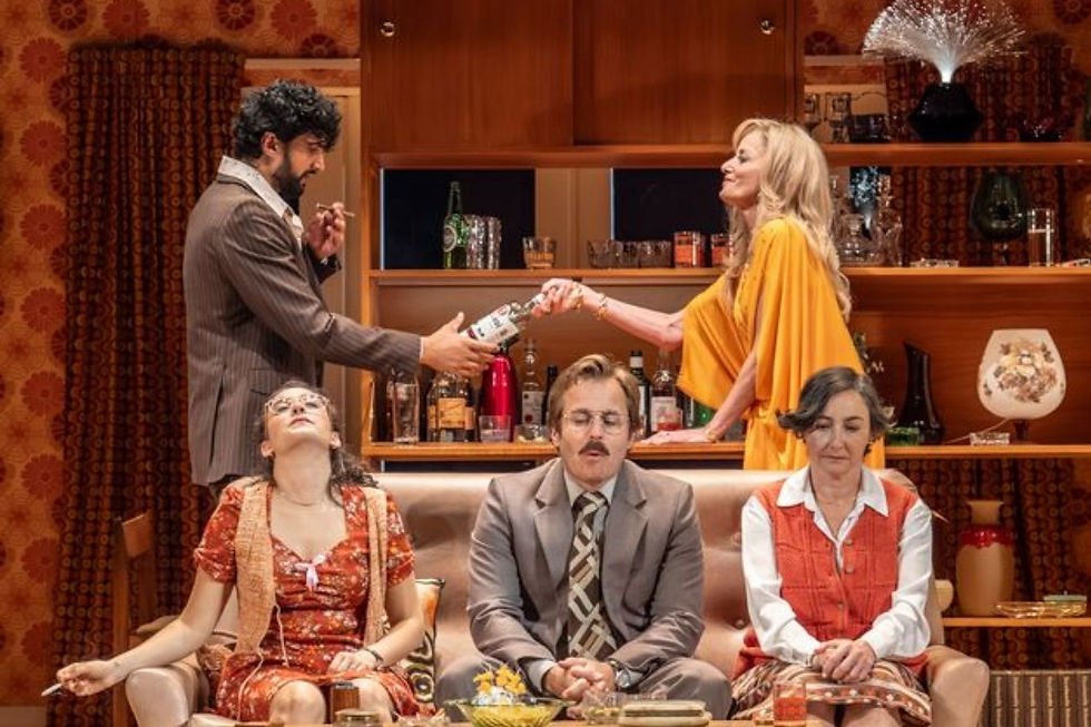 Abigail's Party - you can cut the tension with a cheese and pineapple stick